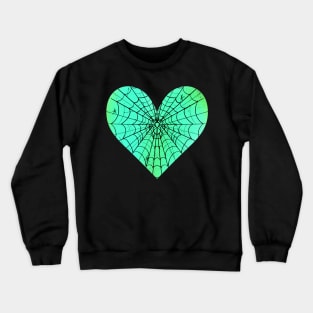 Spider Web Heart V32 Crewneck Sweatshirt